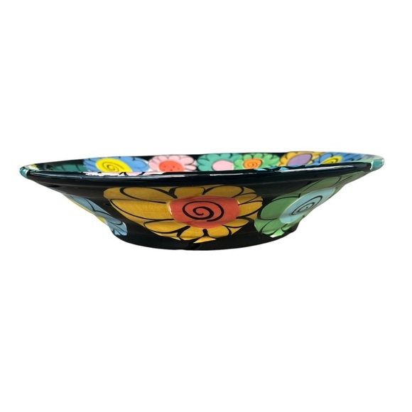 Vibrant Masterpiece: Hand-Painted Ceramic Bowl by Fiona Collins - Picture 9 of 11